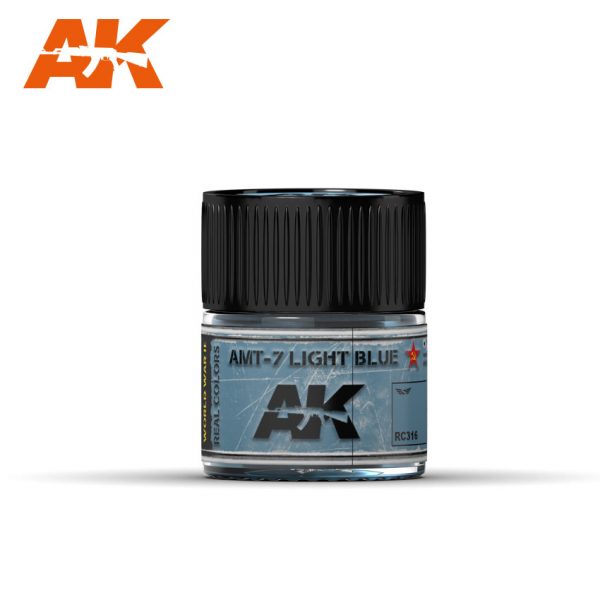 AK Interactive RC316 Real Colors : AMT-7 Light Blue 10ml