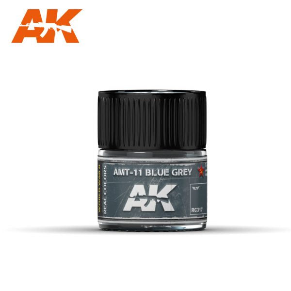 AK Interactive RC317 Real Colors : AMT-11 Blue Grey 10ml