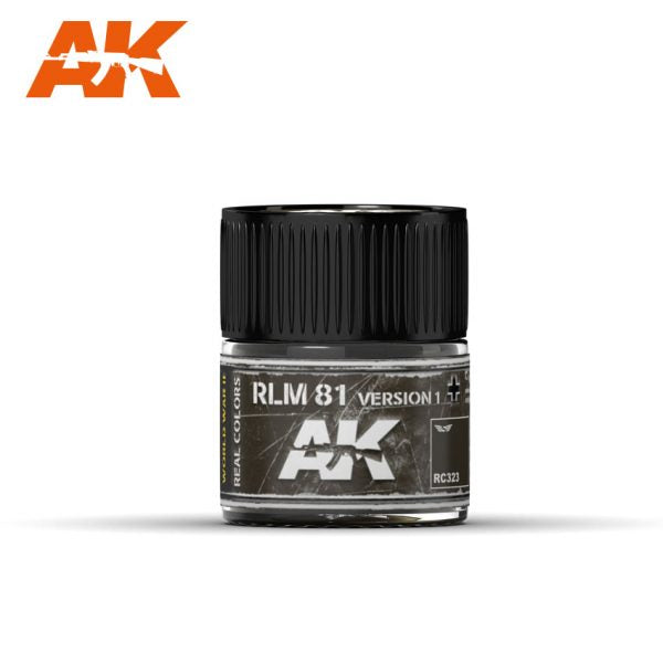 AK Interactive RC323 Real Colors : RLM 81 Version 1 10ml