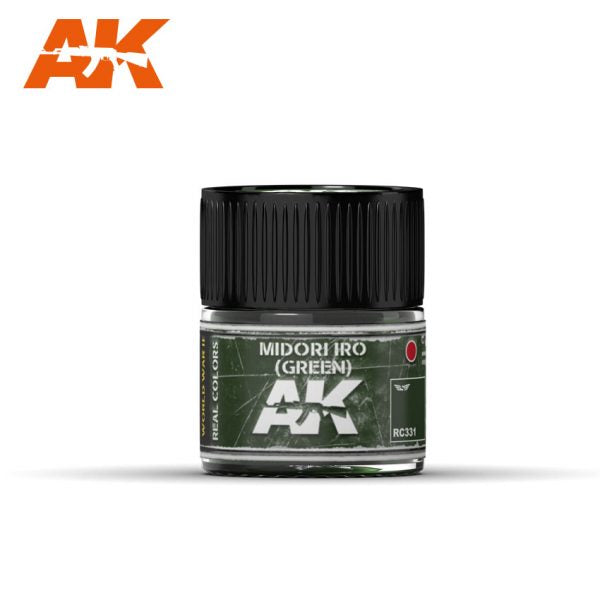AK Interactive RC331 Real Colors : IJA #21 Midori IRO (Green)
