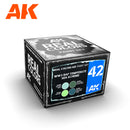AK Interactive RCS042 Real Colors: WW2 RAF / FAA Temperate Sea Scheme (4)10ml bottles