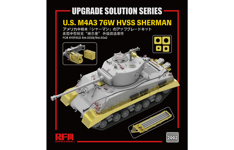 Rye Field Model 2002 1/35 Upgrade Solution for M4A3 Sherman 5028 & 5042