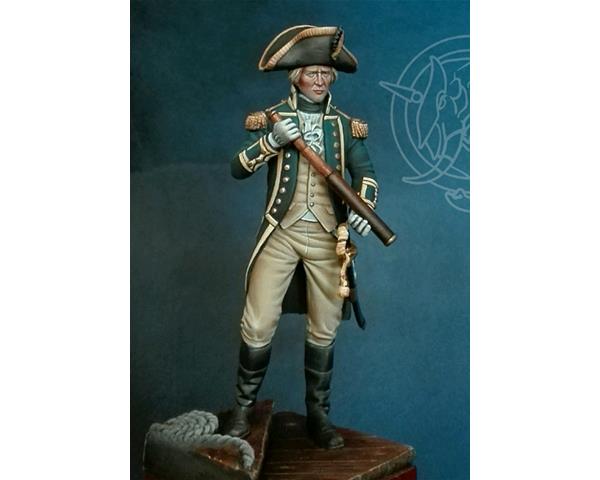 ROMEO Models 75mm Royal Navy Officer, 1795-1812