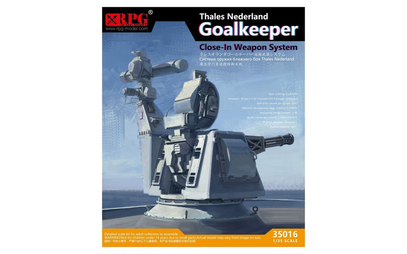 RPG 35016 1/35 RPG CIWS Thales Nederland Goalkeeper