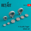 Res/Kit 480020 1/48  F-15 (A/B) "Eagle" Wheel Set