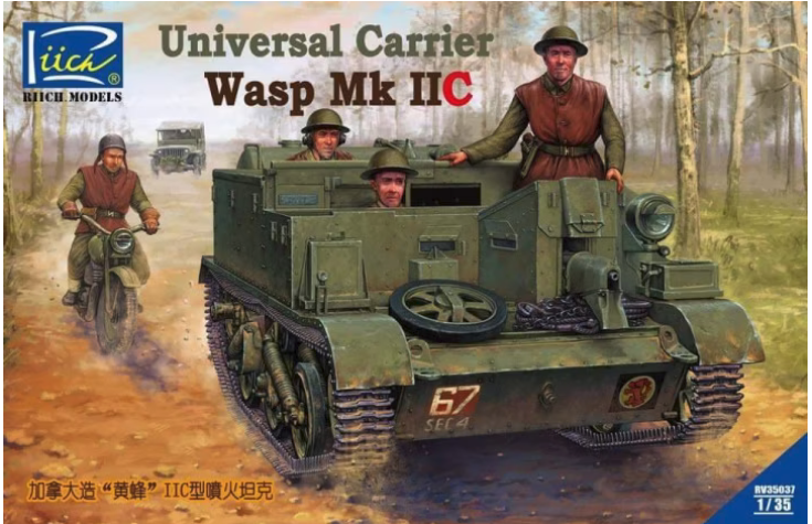 Riich Models 35037 1/35 Universal Carrier Wasp Mk IIC