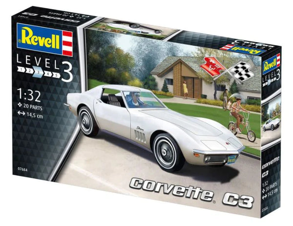 Revell 7684 1/32 Corvette C3