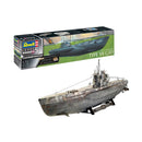 Revell 05163 1/72 German Type VII C/41 Submarine Platinum Edition