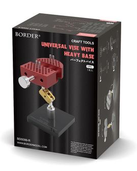 Border Model BD0099 All-Metal Universal Vise - Available in Blue, Red or Grey