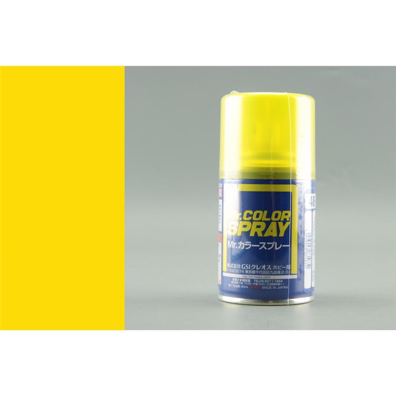 Mr. Hobby Mr. Color Spray S48 Clear Yellow