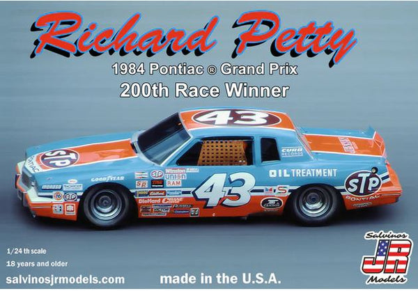 Salvinos JR RPGP1984D 1/24 Richard Petty '84 Pontiac Grand Prix 200 Race Winner