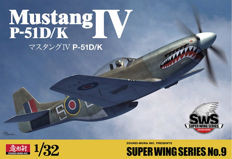 Zoukei Mura SWS 3209 1/32 P-51D/K  Mustang IV