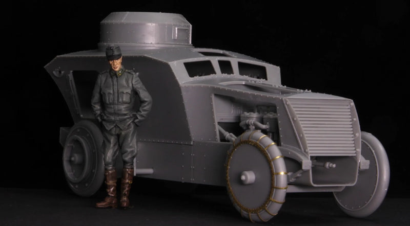 Copper State Models F35015 1/35 Austro-Hungarian Armoured Car Officer