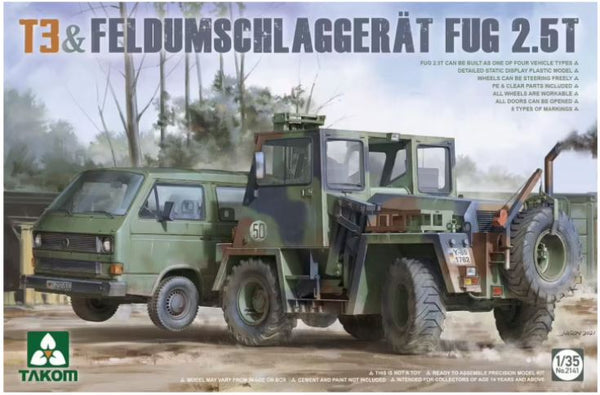 Takom 2141 1/35 T3 & Feldumschlaggerat Fug 2.5t