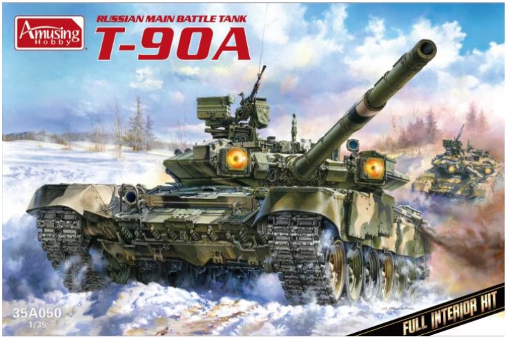 Amusing Hobby 35A050 1/35 Russian Main Battle Tank T-90A FULL INTERIOR