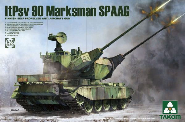 Takom 2043 1/35 Finnish ItPsv 90 Marksman SPAAG