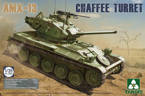 1/35 Takom AMX-13 Chaffe Turret in Algerian War (1954-1962)