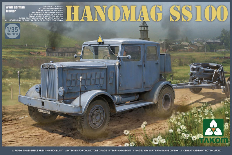 Takom 2068 1/35 German WWII Tractor Hanomag SS100