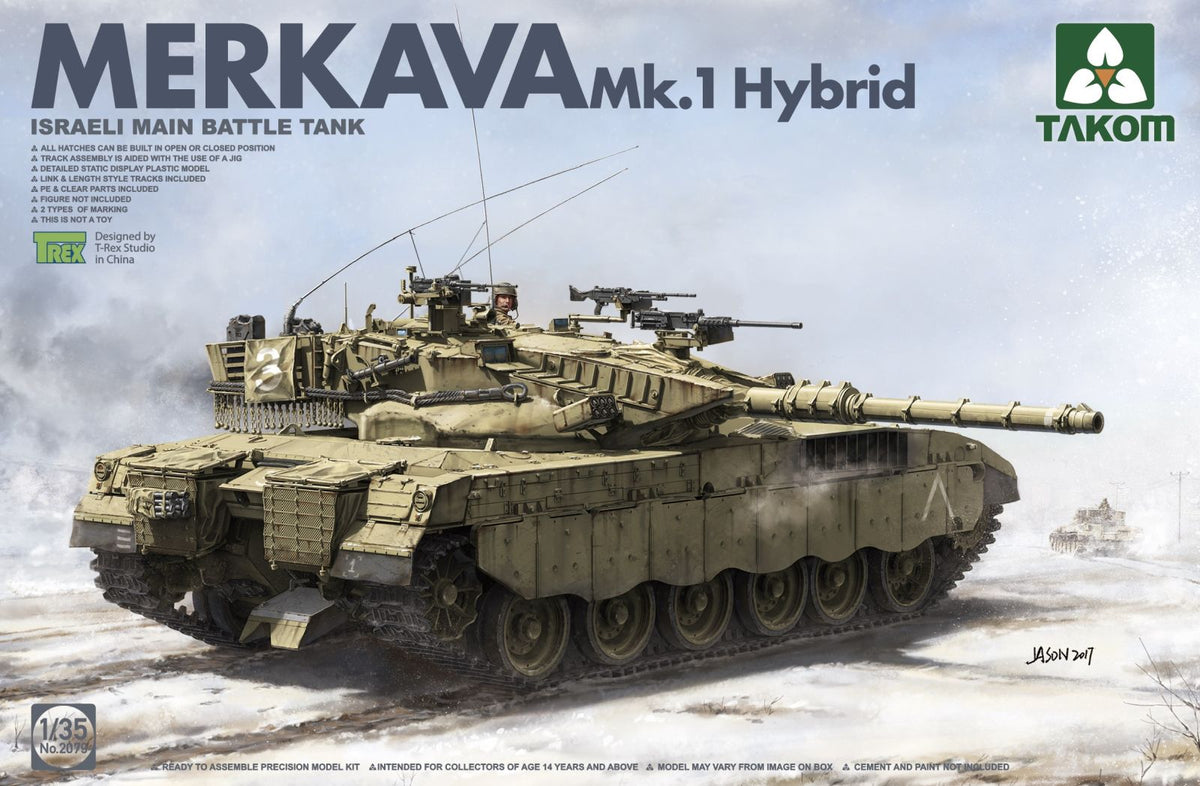 Takom 2079 1/35 Merkava Mk.1 Hybrid