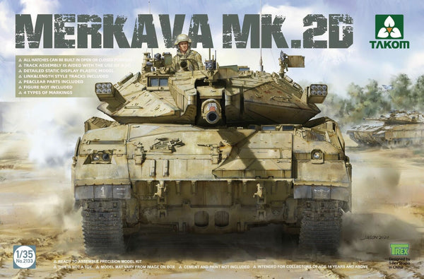 Takom 2133 1/35 Merkava Mk.2D