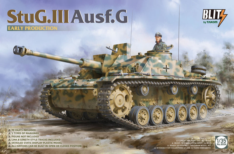 Takom 8004 1/35 StuG.III Ausf.G