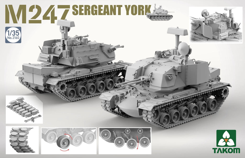 Takom 2160 M247 Sergeant York