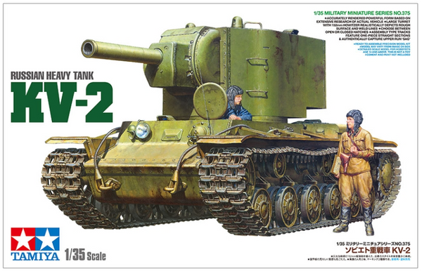Tamiya 35375 1/35 Russian Heavy Tank KV-2