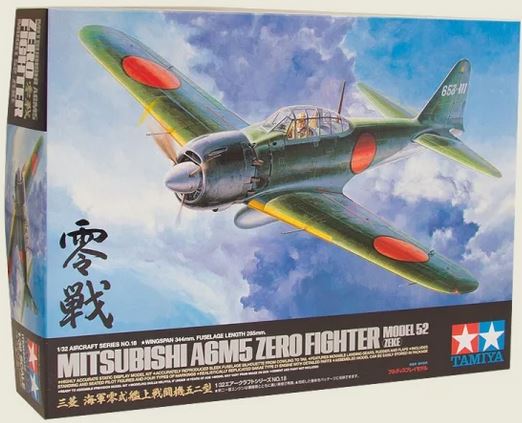 Tamiya 60318 1/32 Mitsubishi A6M5 Zero Fighter 52