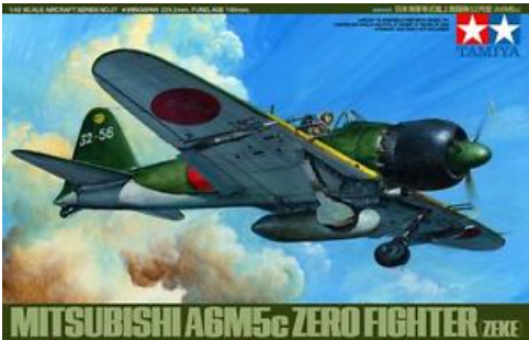Tamiya 61027 1/48  A6M5C Type 52 Zero Fighter