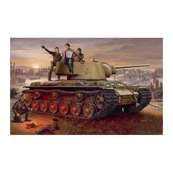 Trumpeter 00360 1/35 Russia KV-1 model 1942 Lightweight Cast Tank