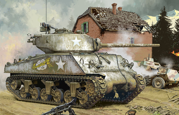 Meng TS043 1/35 Sherman M4A3 (76) W