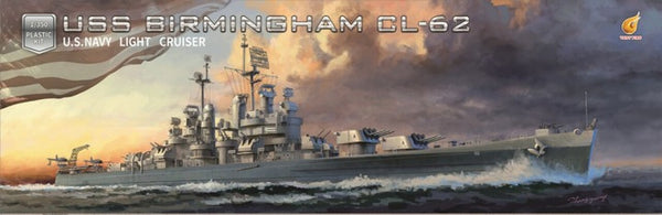 Very Fire VF350921 1/350 Scale USS Birmingham CL-62 Light Cruiser