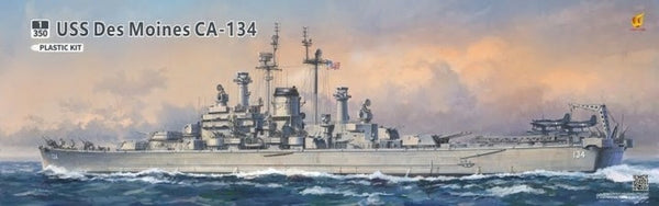 Very Fire VF350918 1/350 Scale USS Des Moines Heavy Cruiser