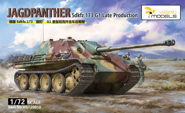Vespid 720010 1/72 Sdkfz.173 Jagdpanther G1 Late Production
