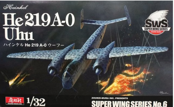 Zoukei Mura SWS 3206 1/32 He 219 A-0 Uhu Zoukei Mura SWS 3206 1/32 He 219 A-0 Uhu