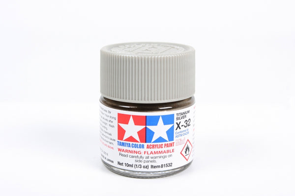 Tamiya 81532 X32 Titan Silver - 10ml