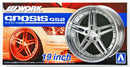 Aoshima 52440 1/24 Work Gnosis GS2- 19in. Wheel Set