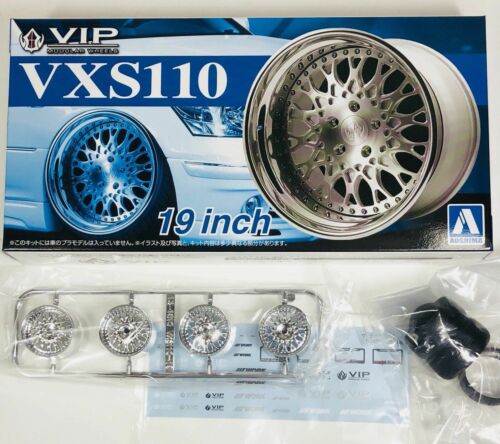 Aoshima 52464 1/24 VIP Modular VXS110 19in. Wheel Set