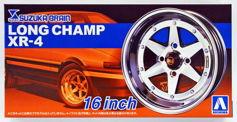 Aoshima 52495 1/24 Long Champ XR-4 16in. Wheel Set