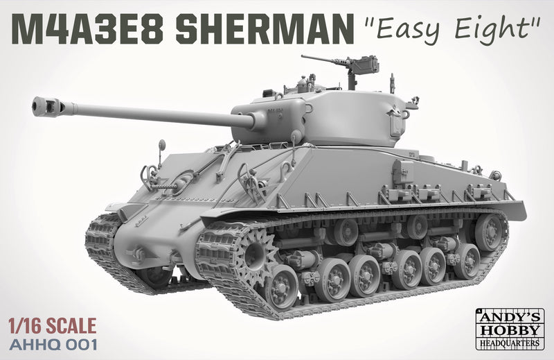 Andy's Hobby Headquarters AHHQ001 1/16 M4A3E8 Sherman "Easy Eight"