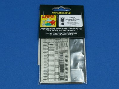 ABER 16013 1/16 German Clamps and Clasps (1st Choice)