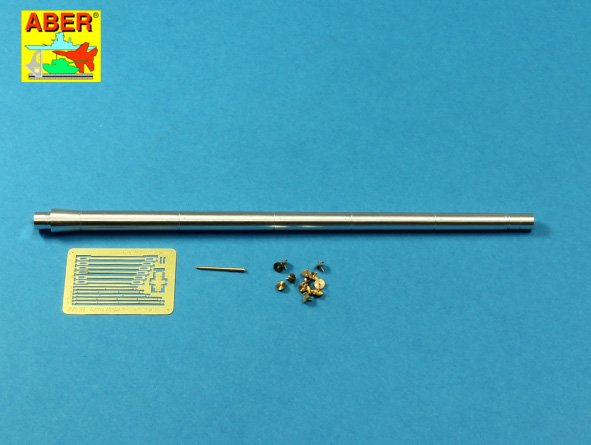 ABER 35L187 Armament for Russian Main Battle Tank T-14 ARMATA barrel for 125 mm 2A82-1M cannon &amp; barrel for 12,7 mm Kord AA MG