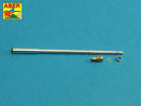 ABER 35L252 7,5cm/5,5cm Pak 41 L/57 gun barrel with muzzle brake for German Tank Pz.Kpfw. VI Ausf. C (VK36.01)