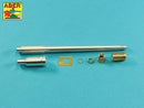 ABER 35L267 170mm A/T gun barrel for German Jagdpanzer E-100 (Trumpeter)