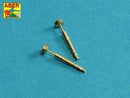 ABER 35L063 Set of 2 barrels for German Tank MG 34 machine guns (Universal Set)
