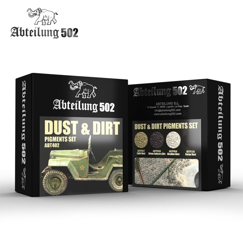 Abteilung502 402 Dust & Dirt Pigments Set