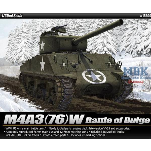 Academy 13500 1/35 M4A3(76)W "Battle of the Bulge"
