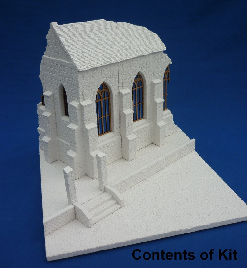 RT DIORAMA 35201 1/35 Diorama-Base: Destroyed Church (Upgraded Ceramic Version)