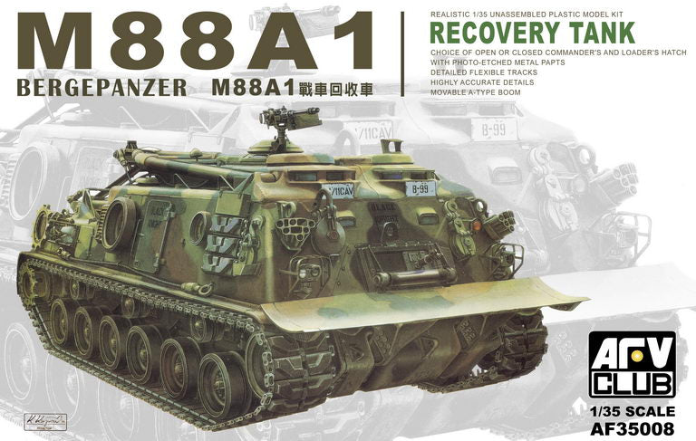 AFV Club 35008 1/35 M88A1 Recovery Vehicle