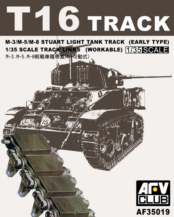 AFV Club 35019 1/35 T16 TRACK FOR M3 STUART/M5